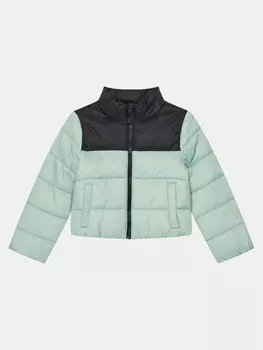 Пуховик стандартного кроя 4F, зеленый