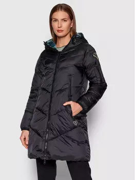 Пуховик стандартного кроя Aeronautica Militare, черный