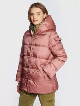 Пуховик стандартного кроя Aeronautica Militare, розовый
