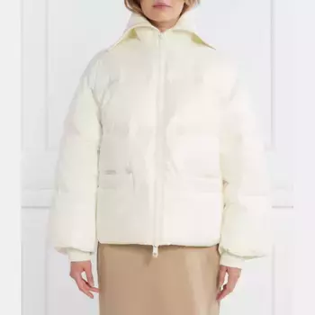 Пуховик стандартного кроя Armani Exchange, белый