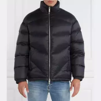 Пуховик стандартного кроя Armani Exchange, синий