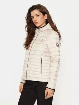 Пуховик стандартного кроя Aulp, бежевый