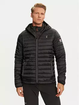 Пуховик стандартного кроя Aulp, черный