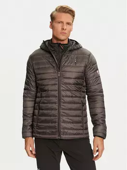 Пуховик стандартного кроя Aulp, серый