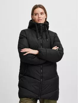 Пуховик стандартного кроя B.Young, черный