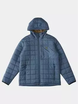 Пуховик стандартного кроя Billabong, синий
