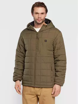 Пуховик стандартного кроя Billabong, зеленый