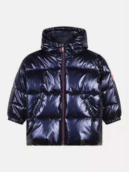 Пуховик стандартного кроя Billieblush, синий