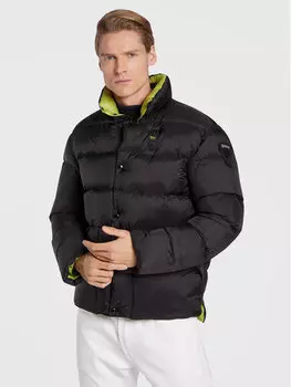 Пуховик стандартного кроя Blauer, черный