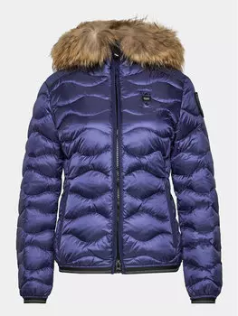 Пуховик стандартного кроя Blauer, фиолетовый