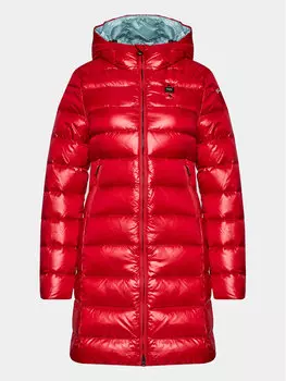 Пуховик стандартного кроя Blauer, красный