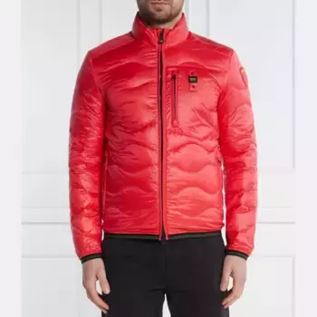 Пуховик стандартного кроя Blauer, красный