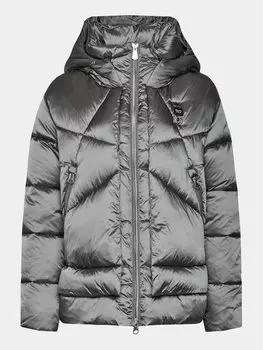 Пуховик стандартного кроя Blauer, серый