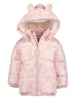 Пуховик стандартного кроя Blue Seven, розовый