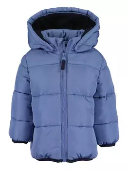 Пуховик стандартного кроя Blue Seven, синий