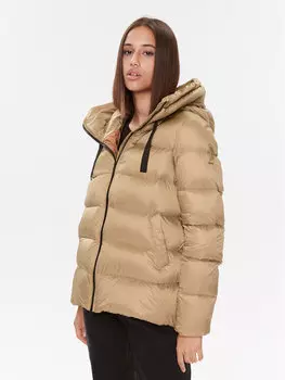 Пуховик стандартного кроя Bomboogie, бежевый