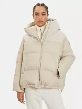 Пуховик стандартного кроя Bomboogie, бежевый