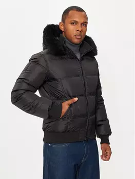 Пуховик стандартного кроя Bomboogie, черный