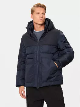 Пуховик стандартного кроя Bomboogie, синий