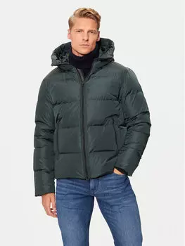 Пуховик стандартного кроя Bomboogie, зеленый