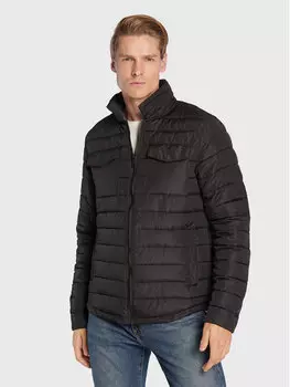 Пуховик стандартного кроя Brave Soul, черный