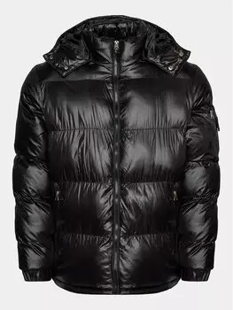 Пуховик стандартного кроя Brave Soul, черный