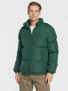 Пуховик стандартного кроя Brave Soul, зеленый