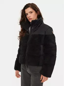 Пуховик стандартного кроя Brunotti, черный