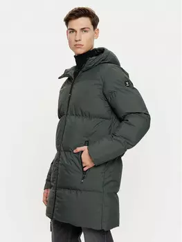 Пуховик стандартного кроя Brunotti, зеленый