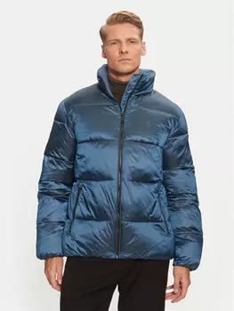 Пуховик стандартного кроя Calvin Klein Jeans, синий
