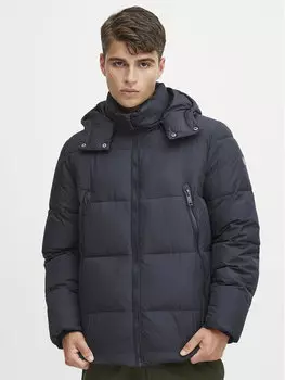 Пуховик стандартного кроя Casual Friday, синий