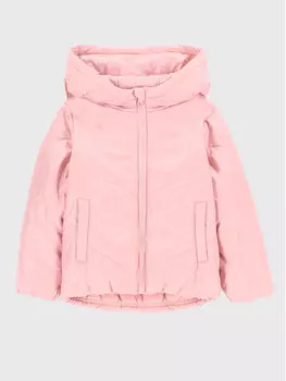 Пуховик стандартного кроя Coccodrillo, розовый