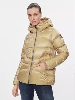 Пуховик стандартного кроя Colmar, бежевый