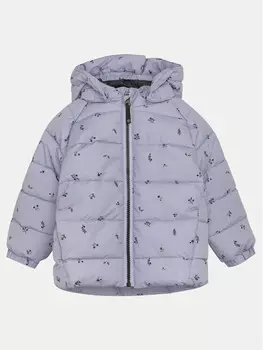 Пуховик стандартного кроя Color Kids, фиолетовый