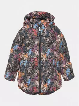 Пуховик стандартного кроя Color Kids, мультиколор