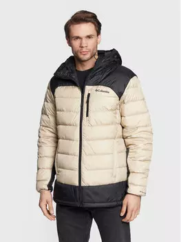 Пуховик стандартного кроя Columbia, бежевый