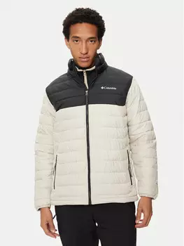Пуховик стандартного кроя Columbia, бежевый