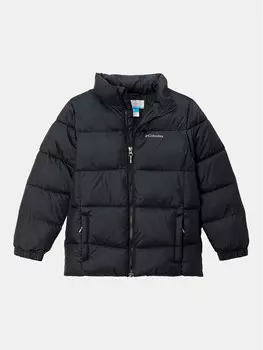 Пуховик стандартного кроя Columbia, черный