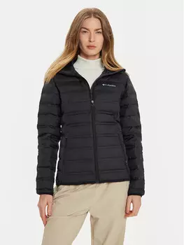 Пуховик стандартного кроя Columbia, черный