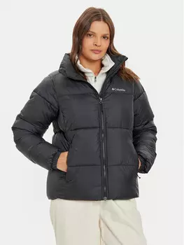 Пуховик стандартного кроя Columbia, черный