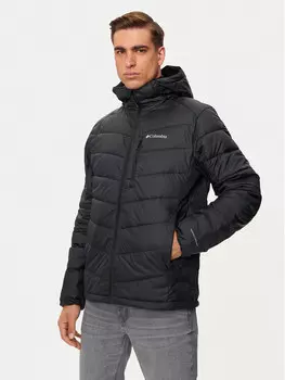 Пуховик стандартного кроя Columbia, черный