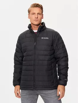 Пуховик стандартного кроя Columbia, черный
