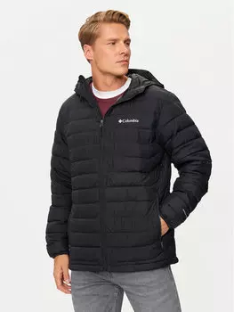 Пуховик стандартного кроя Columbia, черный