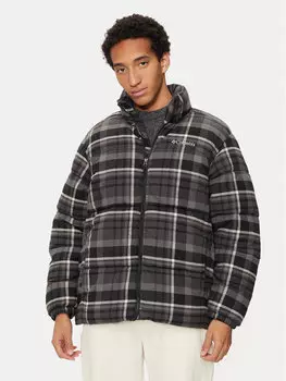 Пуховик стандартного кроя Columbia, черный