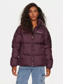 Пуховик стандартного кроя Columbia, фиолетовый
