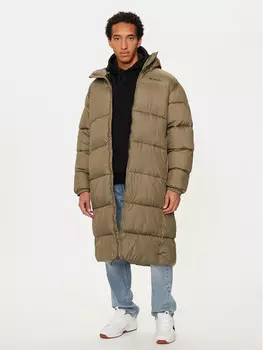 Пуховик стандартного кроя Columbia, хаки