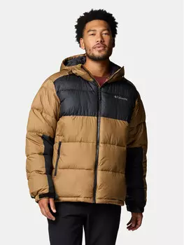 Пуховик стандартного кроя Columbia, коричневый