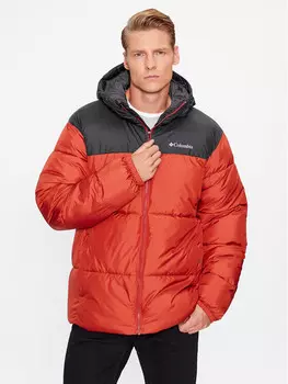 Пуховик стандартного кроя Columbia, оранжевый
