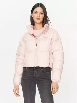 Пуховик стандартного кроя Columbia, розовый