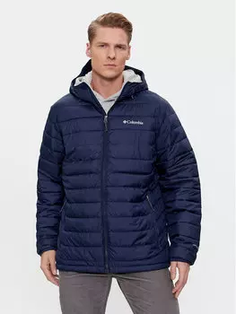 Пуховик стандартного кроя Columbia, синий